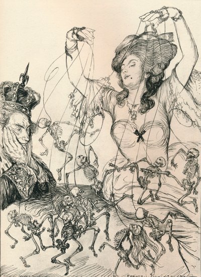 Le Roi SAmuse、1910年、1924年 作： Edmund Joseph Sullivan