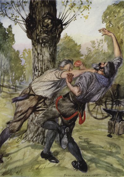 ティンカーを打ったフェラ 作： Edmund Joseph Sullivan