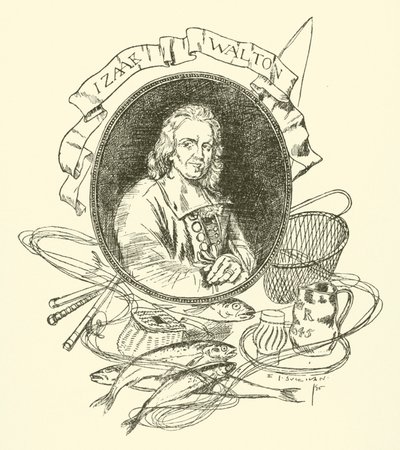 アイザック・ウォルトン 作： Edmund Joseph after Sullivan