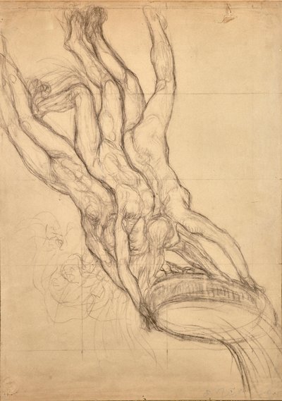 Hyades、1914年頃（紙に鉛筆） 作： Edoardo de Albertis