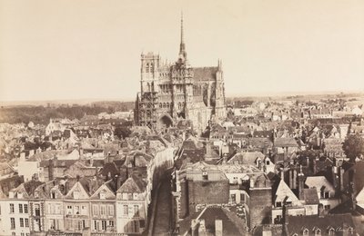 アミアン、1855年。 作： Édouard Baldus