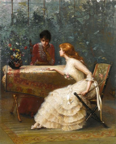 カードへの質問 作： Édouard Bisson