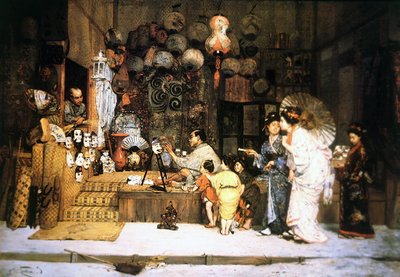 日本のバザール 作： Edouard Castres