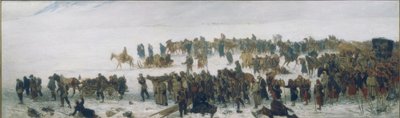 負傷者列車 作： Edouard Castres