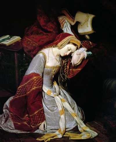 ロンドン塔のアンブーリン 作： Edouard Cibot
