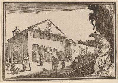 救貧院 作： Edouard Eckman after Jacques Callot