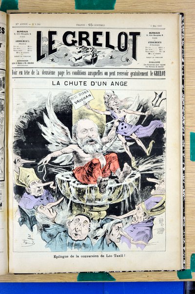 The Grelot」の表紙、numbero 1360、Satirique en Couleurs 作： Edouard Guillaumin Pepin