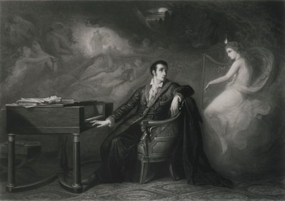 ウェーバーの最後の考え、19 世紀半ば。 作： Edouard Jean Conrad Hamman