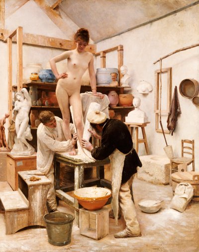 自然からのカビ、1887 作： Edouard Joseph Dantan