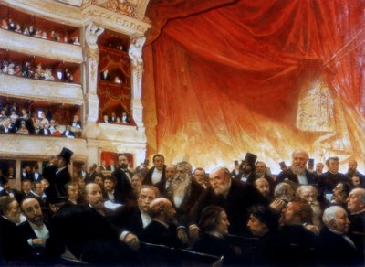 コメディフランセーズとの合間（1886年） 作： Edouard Joseph Dantan