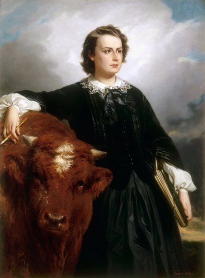 ロサボヌールの肖像 作： Edouard Louis Dubufe
