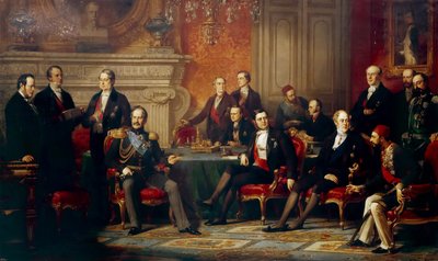 1856年のパリ議会 作： Edouard Louis Dubufe