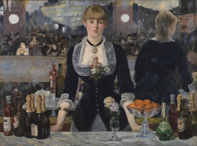 Folies-Bergere、1881-82のバー 作： Édouard Manet