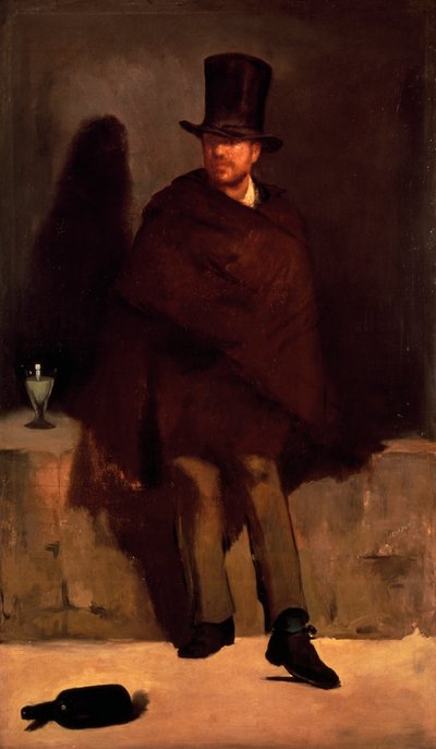 Absinthe Drinker 作： Édouard Manet