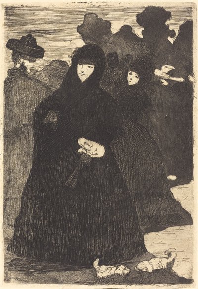 プラドで (Au Prado) 作： Édouard Manet