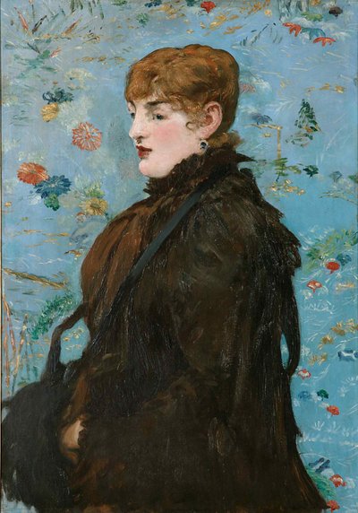 秋。メリーローランの肖像、1882年。 作： Édouard Manet