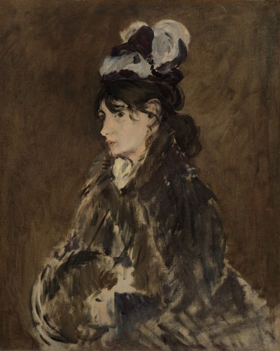 ベルトモリゾ、1873年頃 作： Édouard Manet