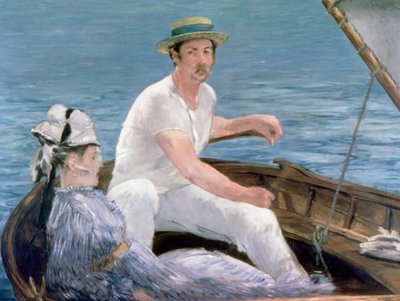 ボート遊び、1874 作： Édouard Manet