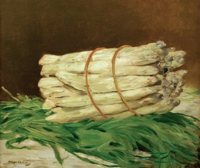 アスパラガスの束 作： Édouard Manet