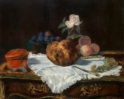 ブリオッシュ。 1870 作： Édouard Manet