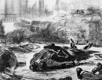 内戦 作： Édouard Manet