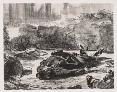 南北戦争 (パリのコミューンのシーン) 作： Édouard Manet