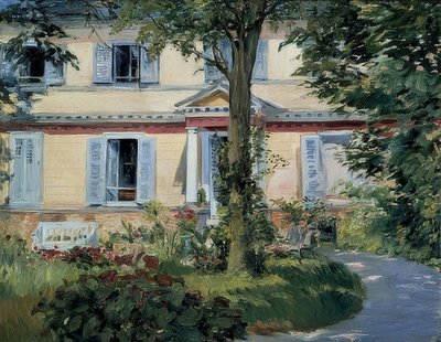 リュエイユの家。 1882 作： Édouard Manet
