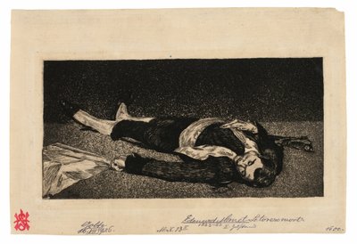 死んだ闘牛士 作： Édouard Manet