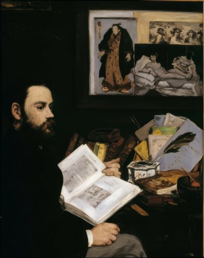 エミール・ゾラ 作： Édouard Manet