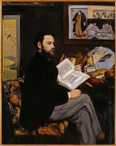 エミール・ゾラ 作： Édouard Manet