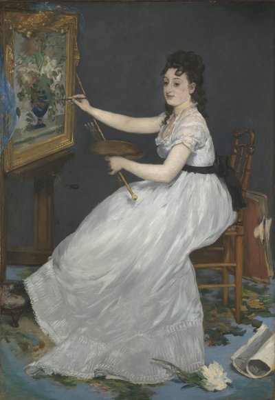 エヴァゴンザレス、1870年 作： Édouard Manet