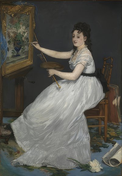 エヴァ・ゴンザレス。 1870 作： Édouard Manet