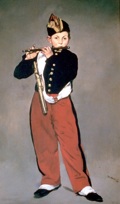 ファイファー、1866 作： Édouard Manet