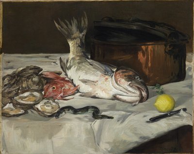 魚 作： Édouard Manet