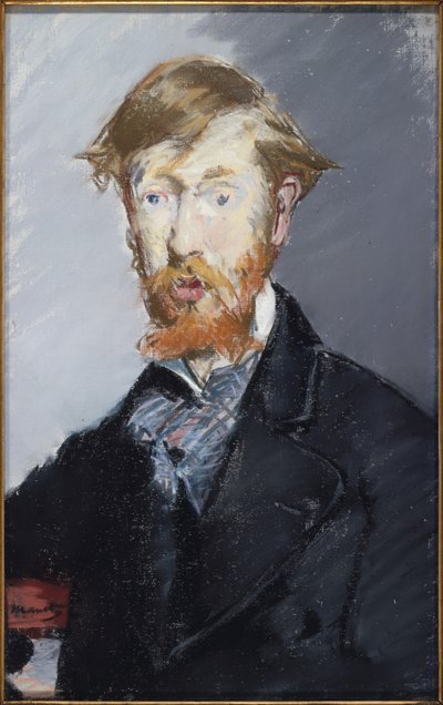 ジョージ・ムーア（1852-1933） 作： エドゥアールマネ