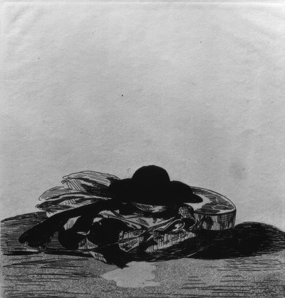 帽子とギター 作： Édouard Manet