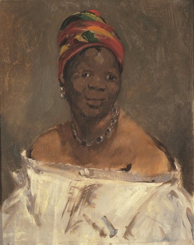 ネグレス、1862-1863。 作： Édouard Manet