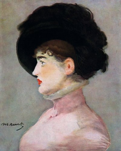 La Viennoise：Portrait of Irma Brunner、1882。 作： Édouard Manet
