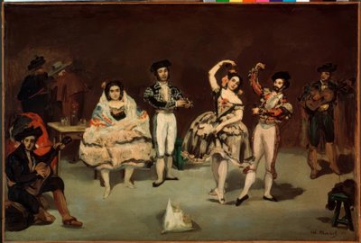 スペインのバレエ 作： Édouard Manet