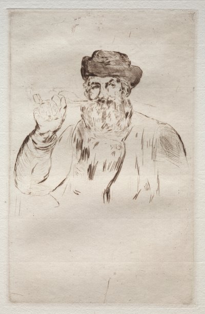 喫煙者 作： Édouard Manet