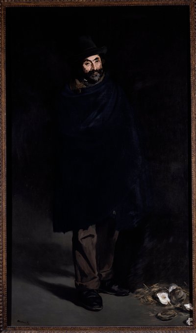 哲学者 作： Édouard Manet
