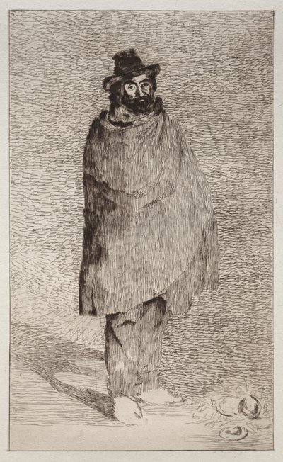 哲学者。 作： Édouard Manet