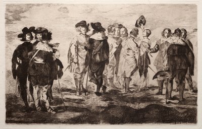 小さなライダーたち 作： Édouard Manet