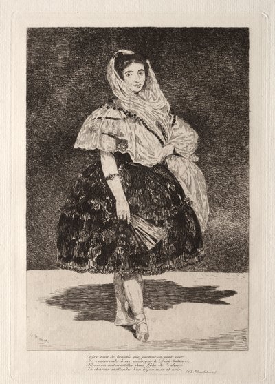 ローラ デ バレンシア 作： Édouard Manet