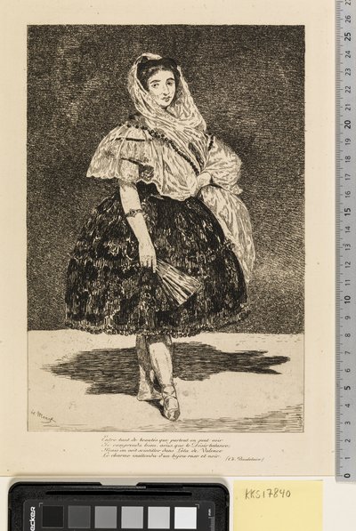 ローラ デ バレンシア 作： Édouard Manet