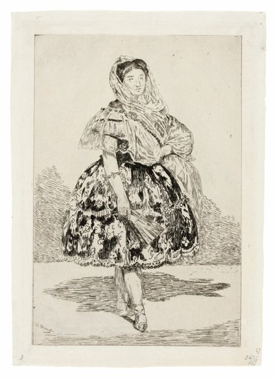 ローラ デ バレンシア 作： Édouard Manet