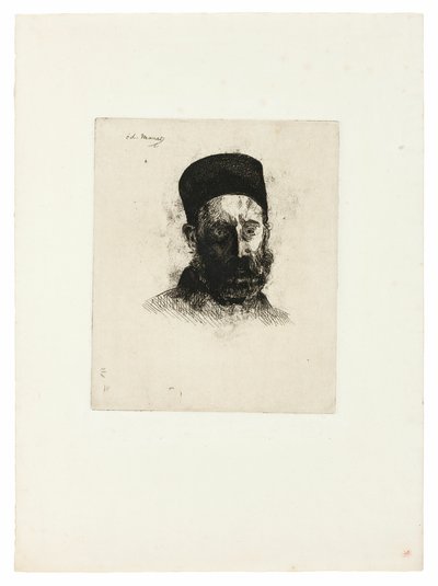 M.マネ（芸術家の父） II 作： Édouard Manet