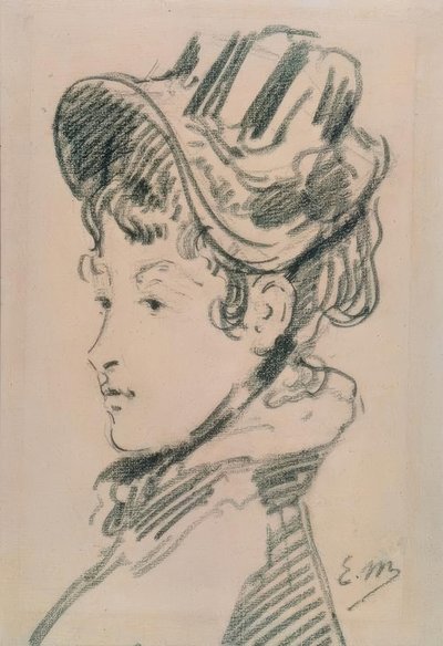 マダムジュールギレメ 作： Édouard Manet