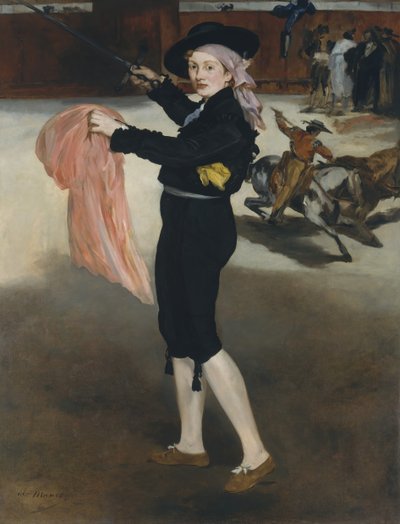 マドモアゼル V. . エスパーダの衣装で、1862年。 作： Édouard Manet
