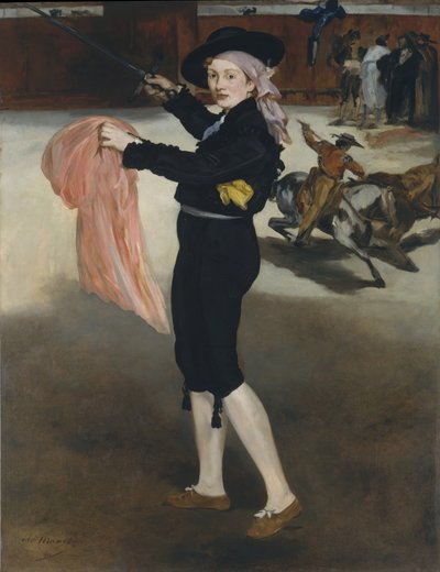 マドモアゼルV. 。エスパーダの衣装で、1862 作： Édouard Manet